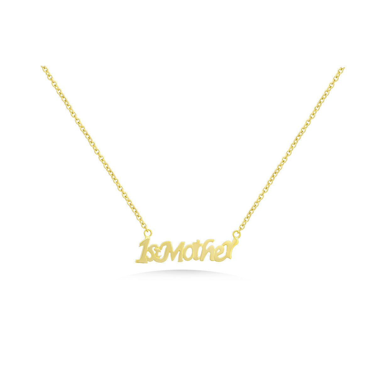 Mother Necklace in 18k Yellow Gold