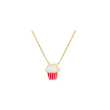 Cupcake Charm Necklace