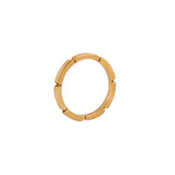 Maillon Panthأ¨re Wedding Ring in 18K Yellow Gold
