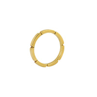 Maillon Panthأ¨re Wedding Ring in 18K Yellow Gold