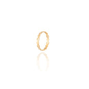 Open Circle Ring in 18K Gold