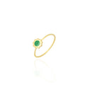Mini Daisy Ring in 18K Gold