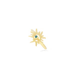 Tiny Sun Ring in 18K Yellow Gold