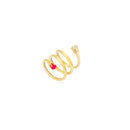 Warp Ring in 18K Yellow Gold