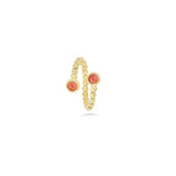 Beaded Balls Ring