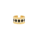 Cuffed Ring in Yellow Gold