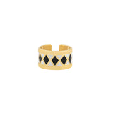 Cuffed Ring in Yellow Gold